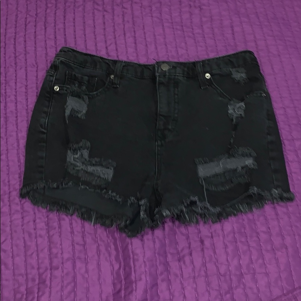 Black shorts